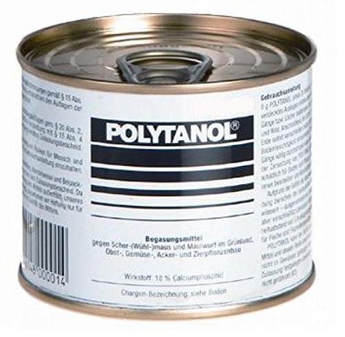 Polytanol 500G Gaz na krety, karczownika, chomiki