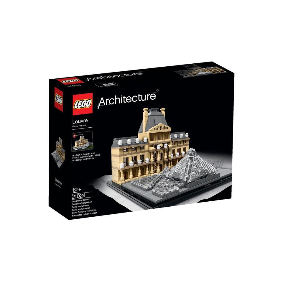 KLOCKI LEGO ARCHITECTURE 21024 LUWR PARIS FRANCE
