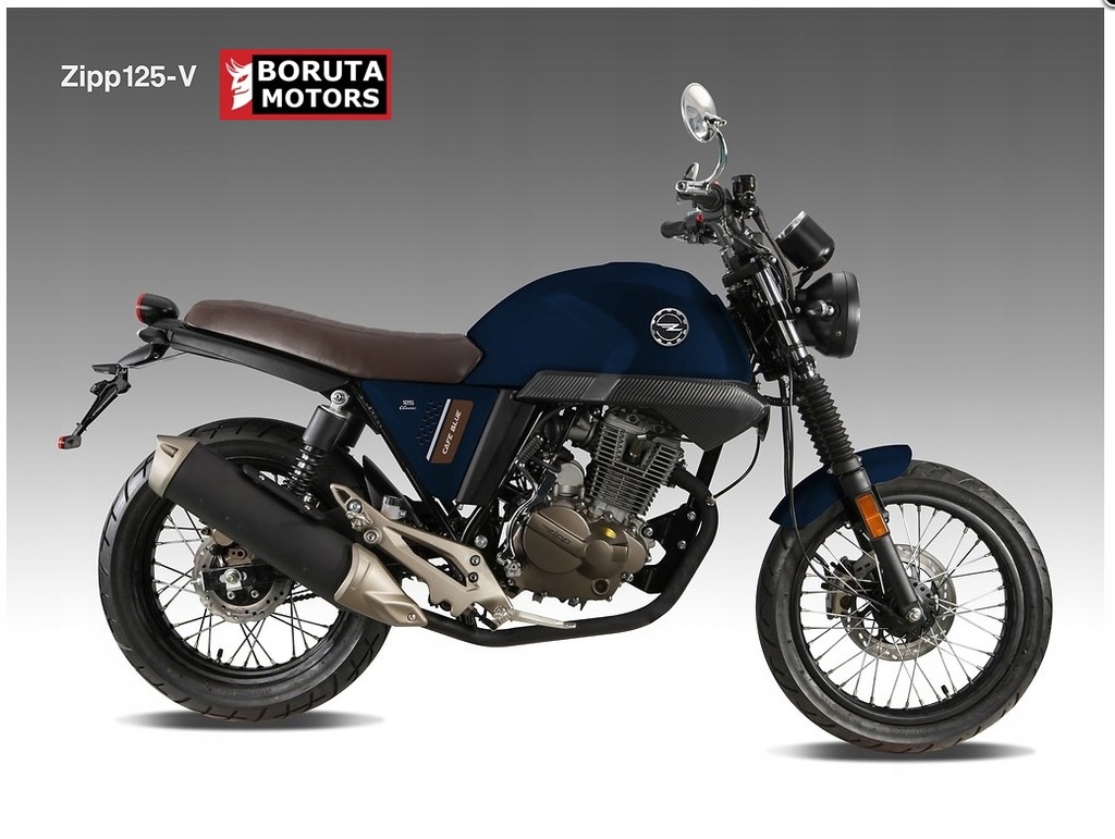 Cafe Racer 125 Nowy Model Zipp 2018 jak Junak