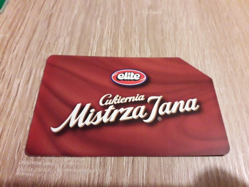 Karta nr 333 - Cukiernia Mistrza Jana 100