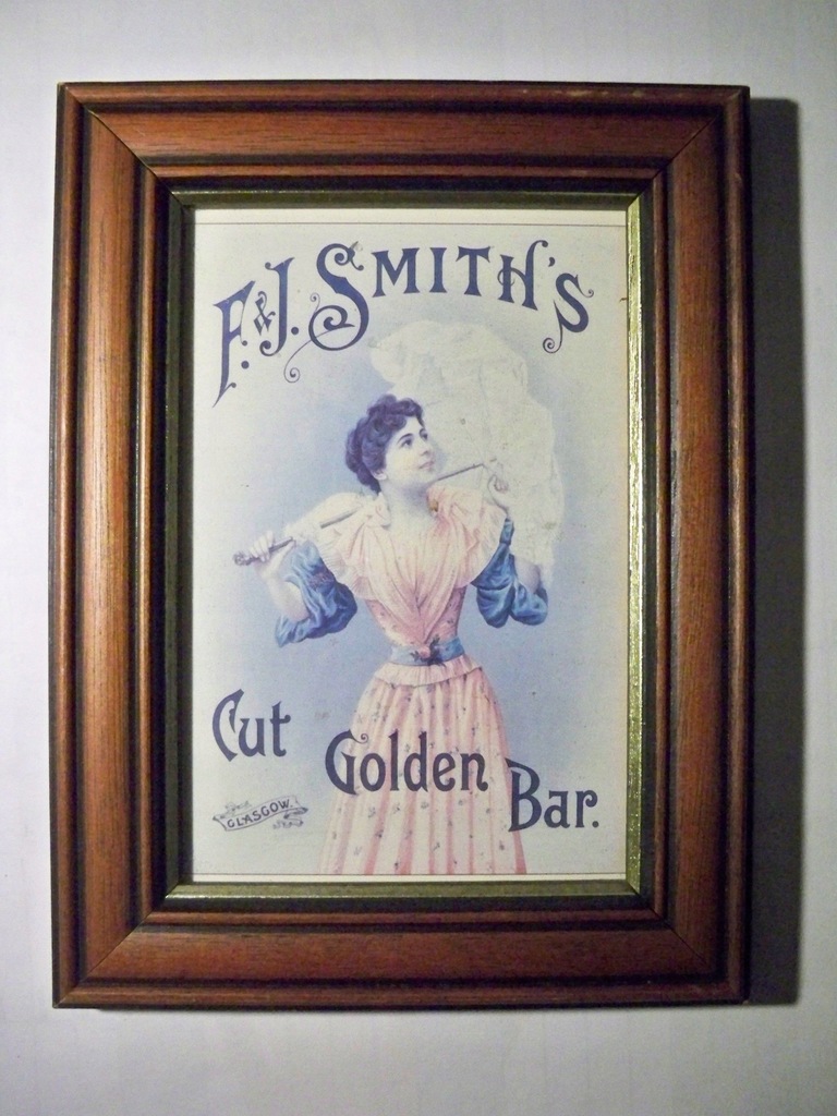 'F. & J. SMITHS' reklama w ramce.
