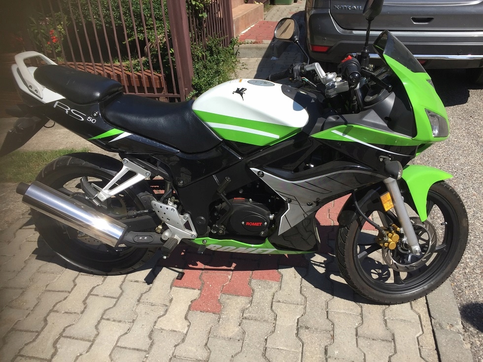 MOTOROWER ROMET RR 50 2014, tylko 22 km