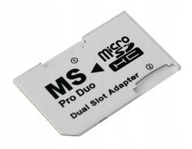 ADAPTER DUAL MICRO SD/MS PRO DUO Memory Stick