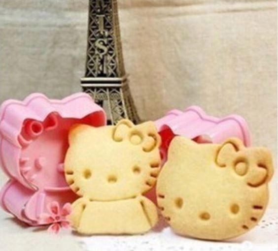 foremki ciastka ciastolina masa cukrow Hello Kitty