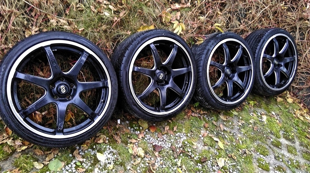 PIĘKNE Felgi Koła ENKEI 5x112 19 JAPAN OZ BBS AUDI