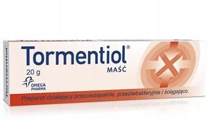 Tormentiol maść 20 g przeciwzapalna i ściągająca