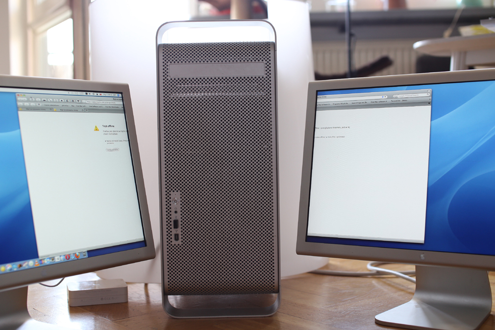 POWER MAC G5 / 2 x Monitor ACD / Logic Studio