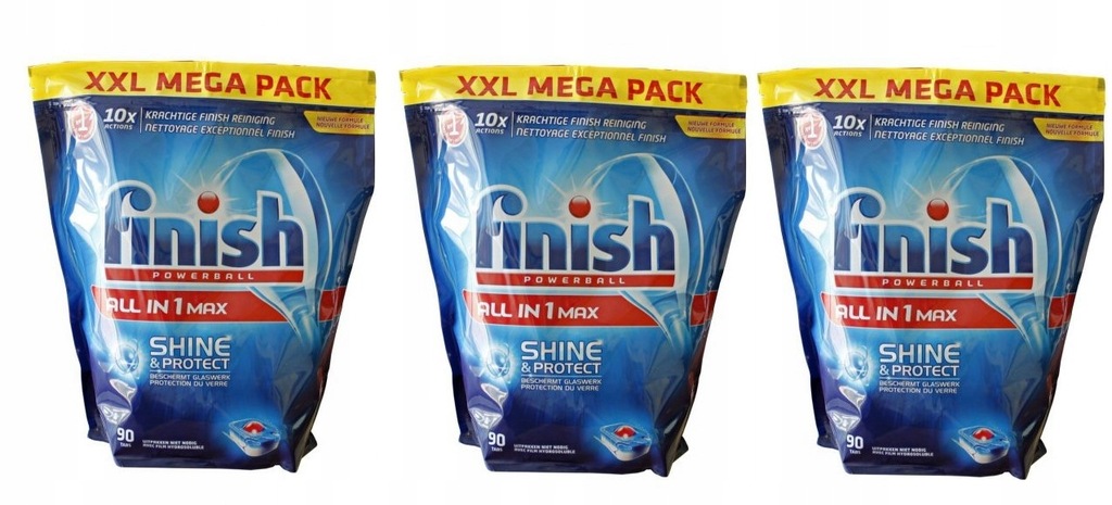 FINISH ALL IN 1 MAX TABLETKI DO ZMYWARKI 270 SZTUK