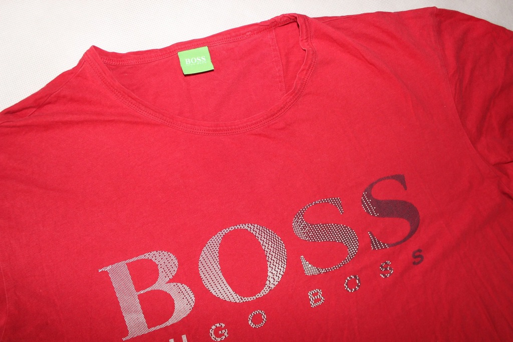 T-SHIRT HUGO BOSS CZERWONY XXL