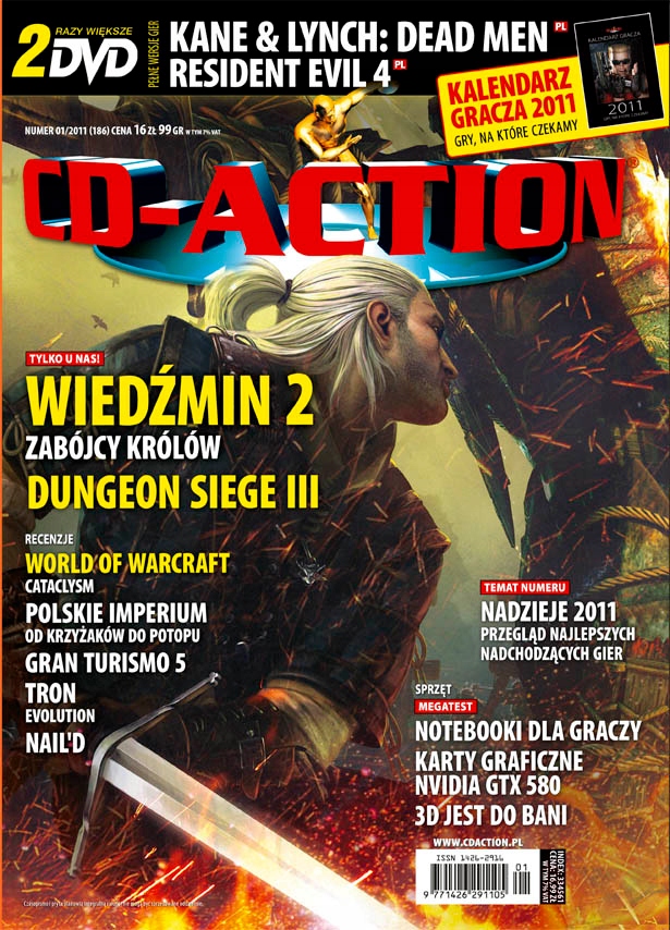 CD-ACTION Nr 1/ 2011 - IGŁA!