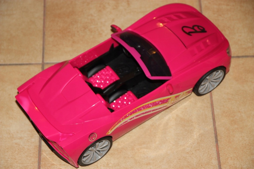 BARBIE AUTO STEROWANE R/C Cabrio Kabriolet Różowy 7708148506