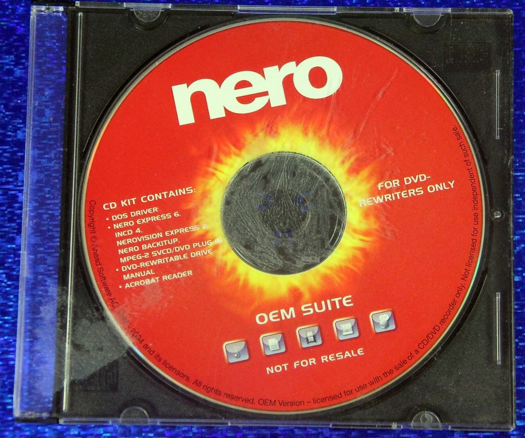 nero express 6 dvd