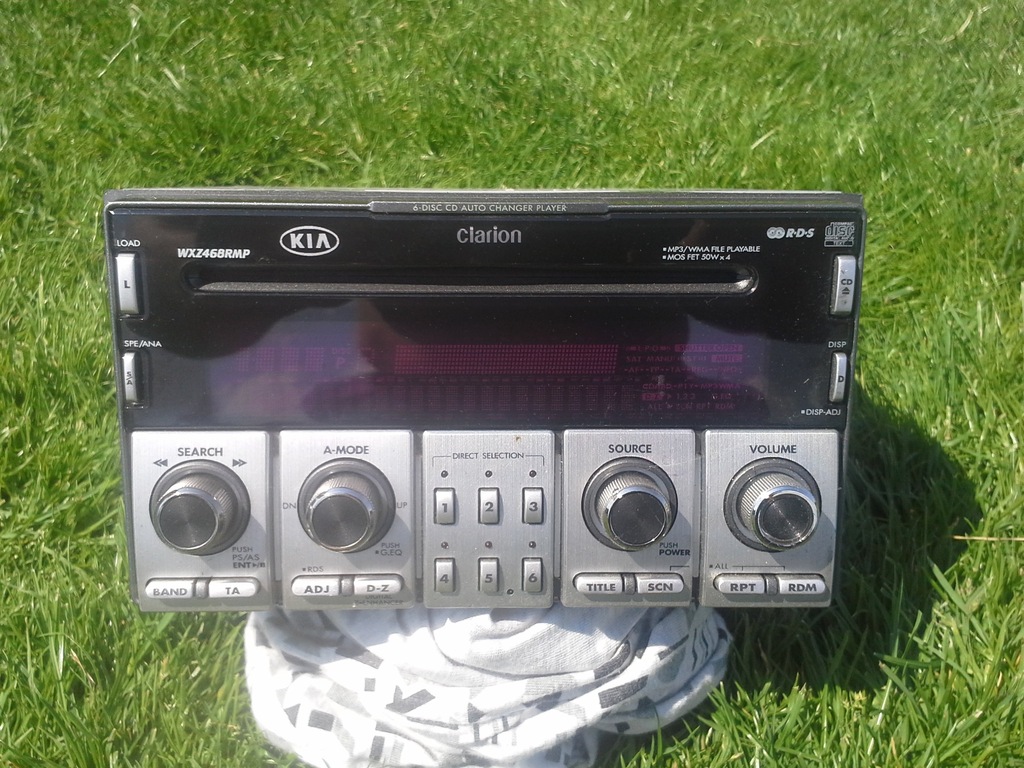 RADIO KIA CARENS III CLARION WXZ468RMP 7407980522