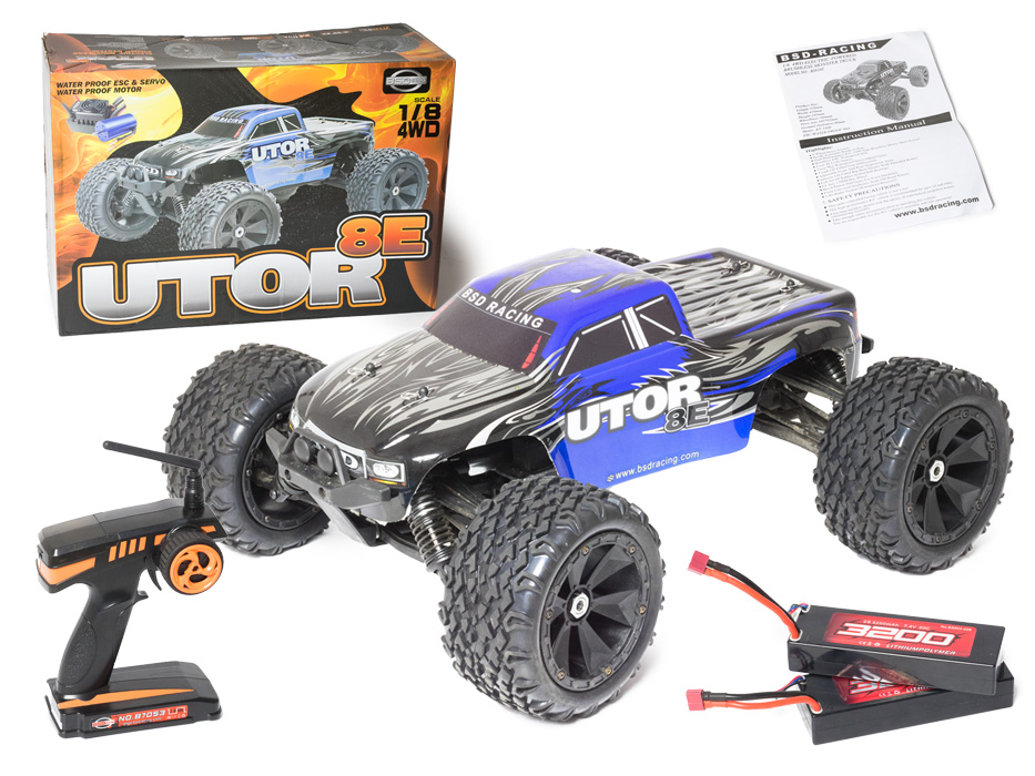 RCFORFUN BSD RACING UTOR 810T 4X4 MONSTER TRUCK