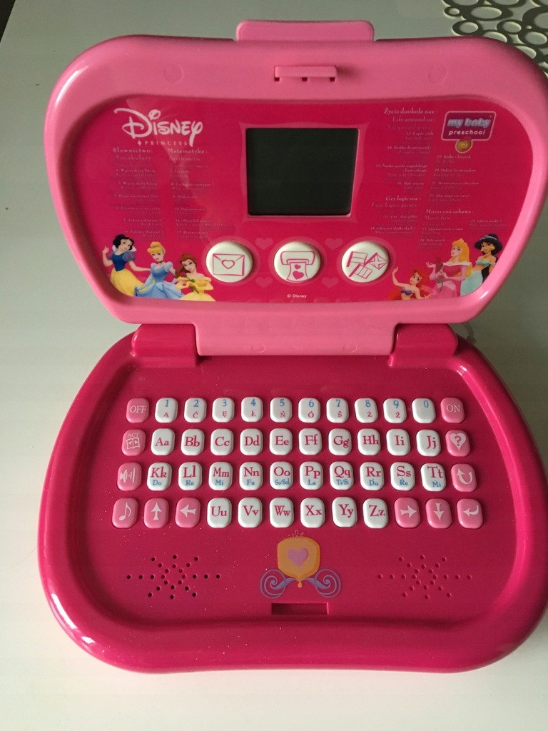 Laptop dla dzieci Disney Princess My Baby