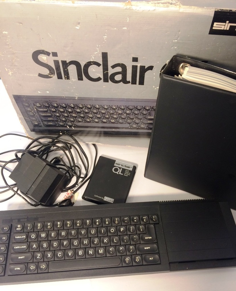 Sinclair QL stary komputer jak nowy