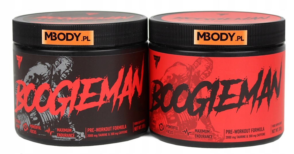 TREC BOOGIEMAN 300g PREWORKOUT +STRZYKAWKA GRATIS 7394684916