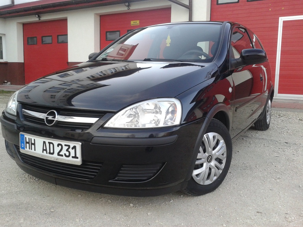 Opel Corsa C LIFT czarna perła, oryginał z Niemiec