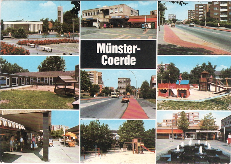 NIEMCY - MUNSTER - COERDE - CENTRUM + OSIEDLE -