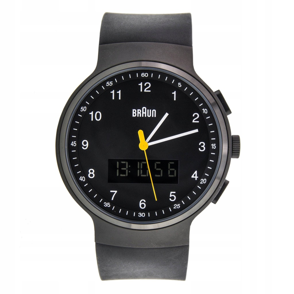 BRAUN BN0159BKBKG STOP WATCH DUAL TIME ALARM 7148520674