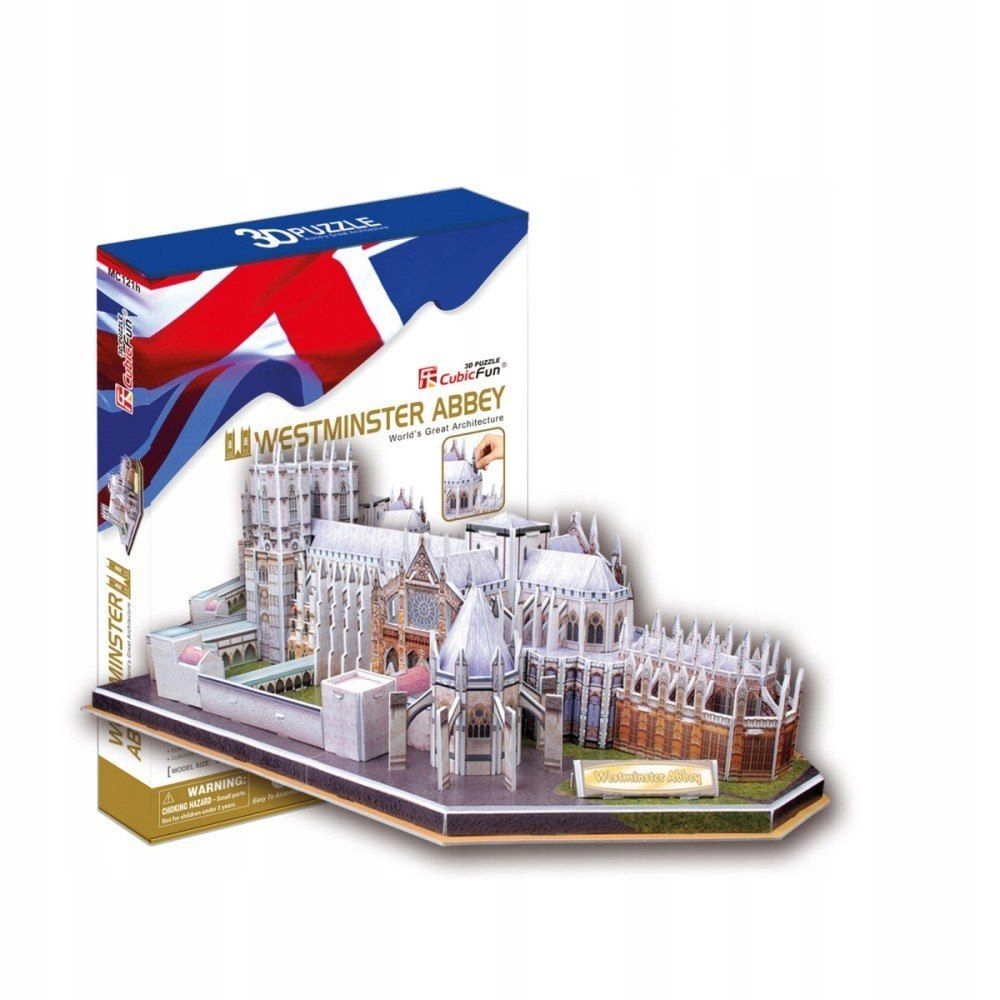 Puzzle 3D Westminster Abbey 145 elementów