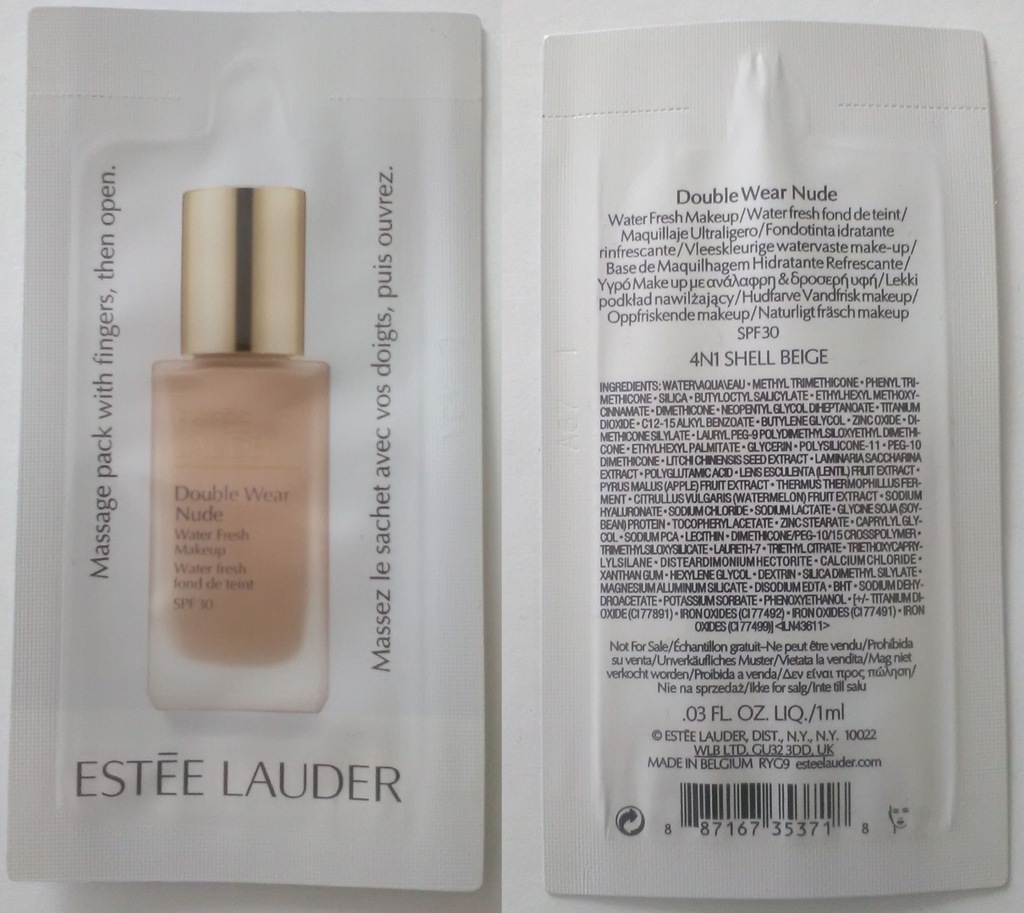 ESTEE LAUDER DOUBLE WEAR 4N1 10X 1 ML NOWOSC