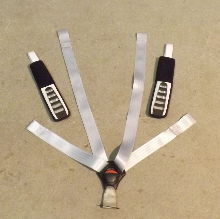 Pasa + osłony na pasy do Romer King Plus 9-18 kg