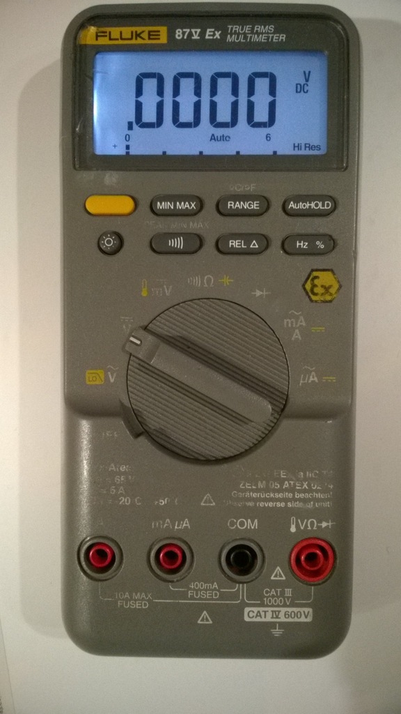 FLUKE 87 V Ex True RMS Multimeter