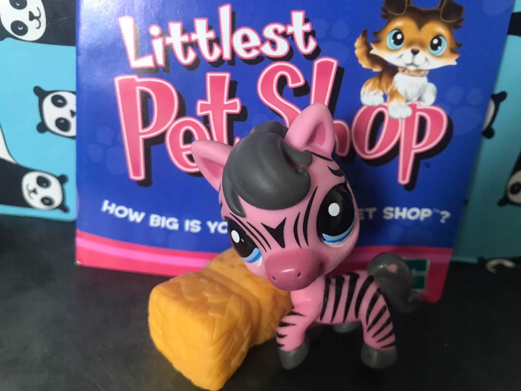 Littlest Pet Shop Zebra 2078 LPS Unikat ! 7538675939