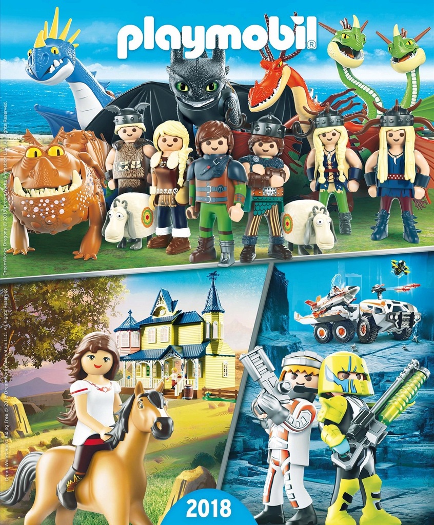 KATALOG - Playmobil - 2018 - NOWE - OSTATNIE