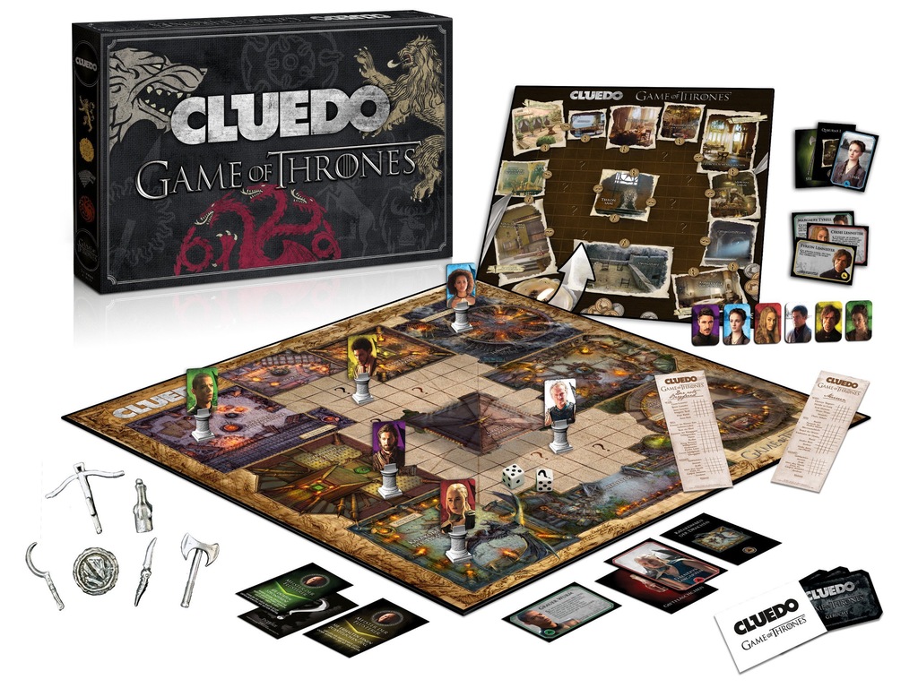 Gra detektywistyczna CLUEDO Gra o Tron wersja PL