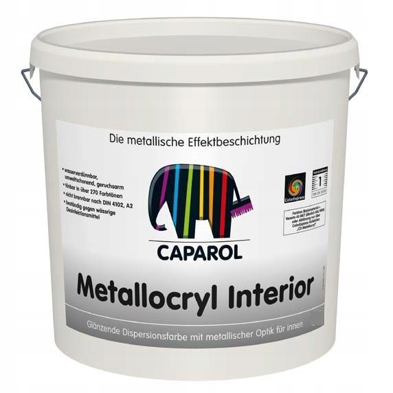 Farba metaliczna Caparol Metallocryl Interior 2.5L