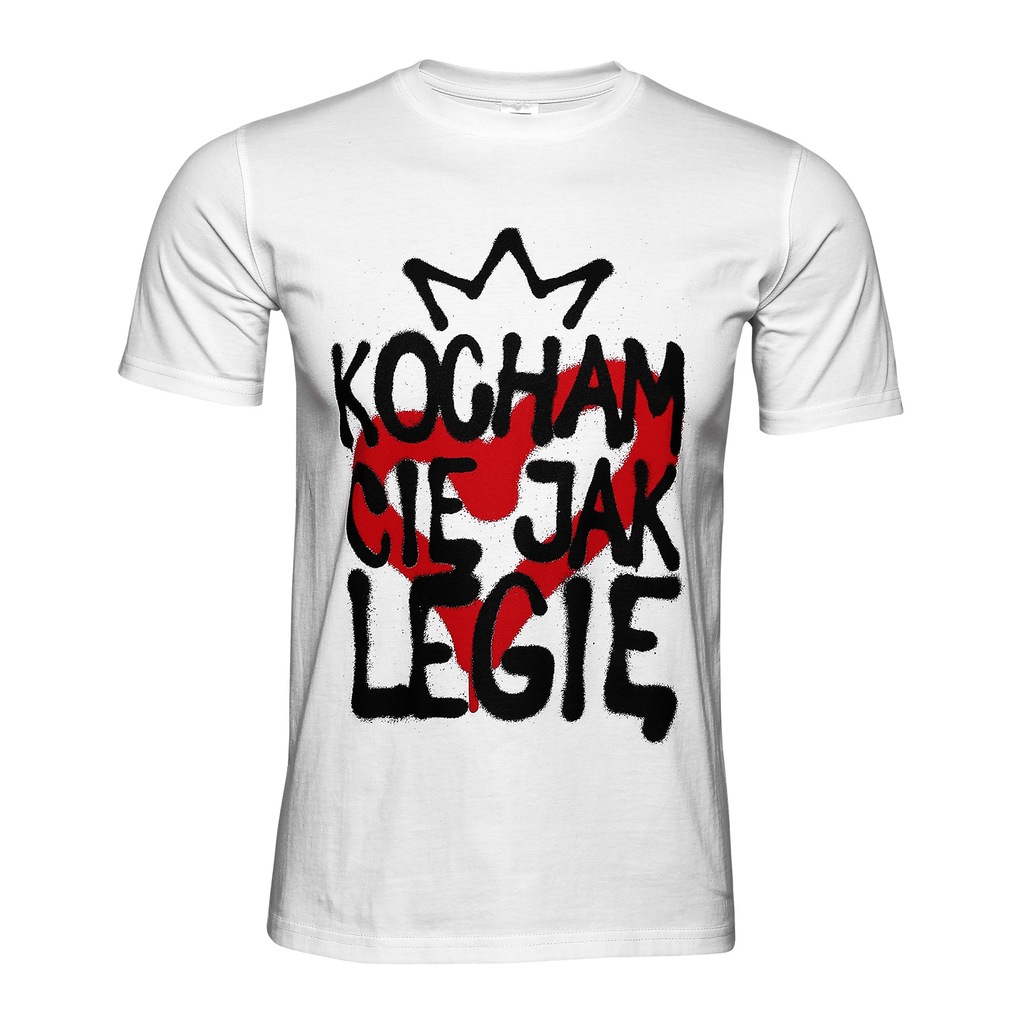 KOSZULKA KOCHAM CIĘ JAK LEGIĘ WARSZAWA XL