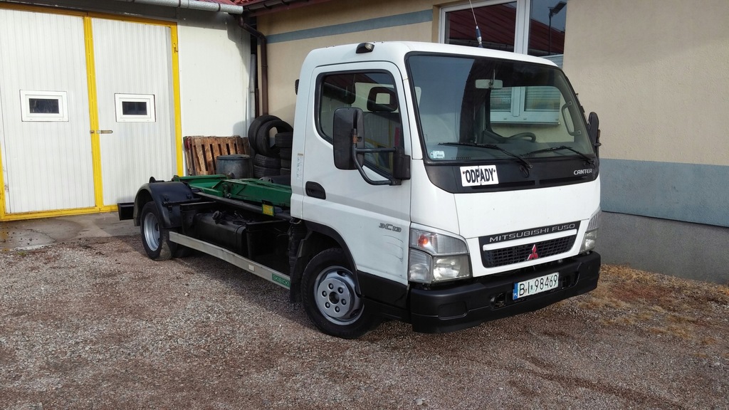 Mitsubishi canter hakowiec