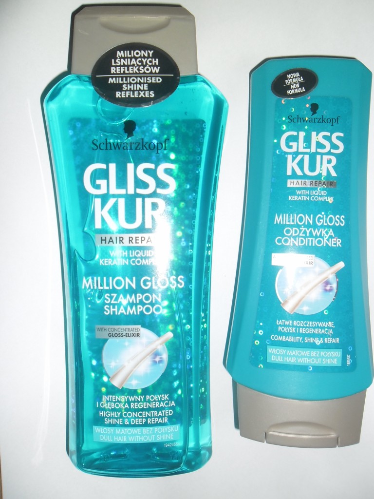 Gliss Kur Million Gloss ZESTAWY SZAMPON i ODŻYWKA