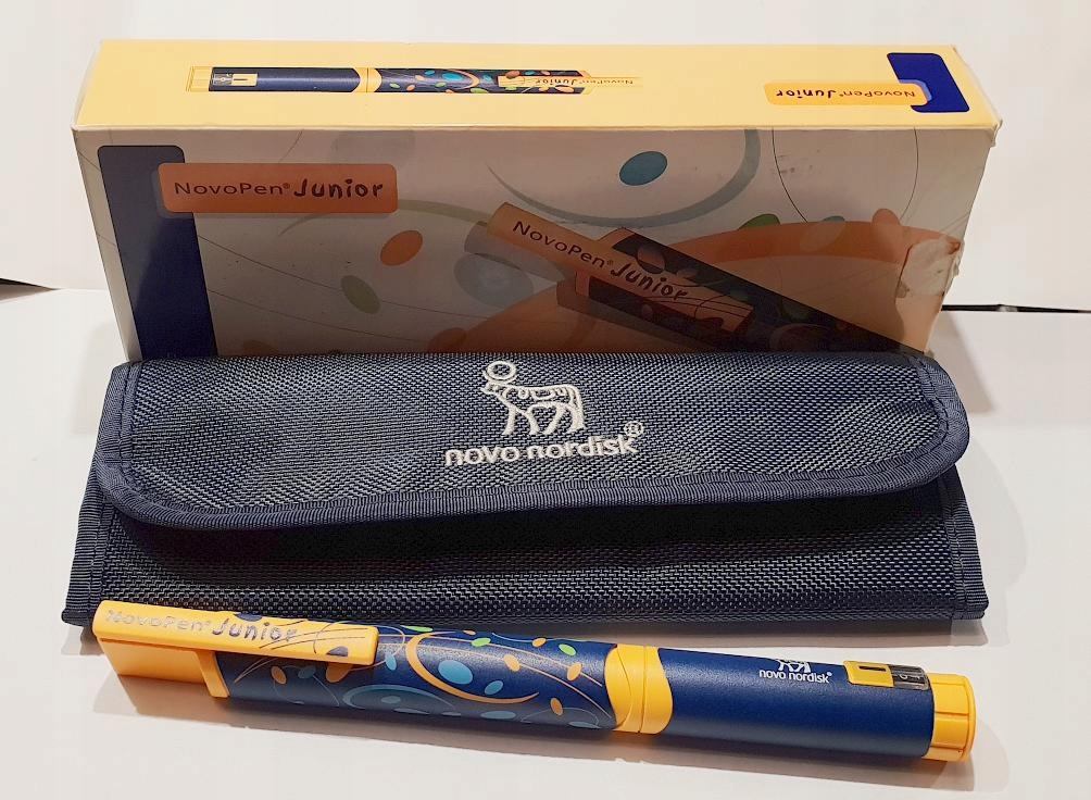 Pen do insuliny - WSTRZYKIWACZ NOVOPEN JUNIOR