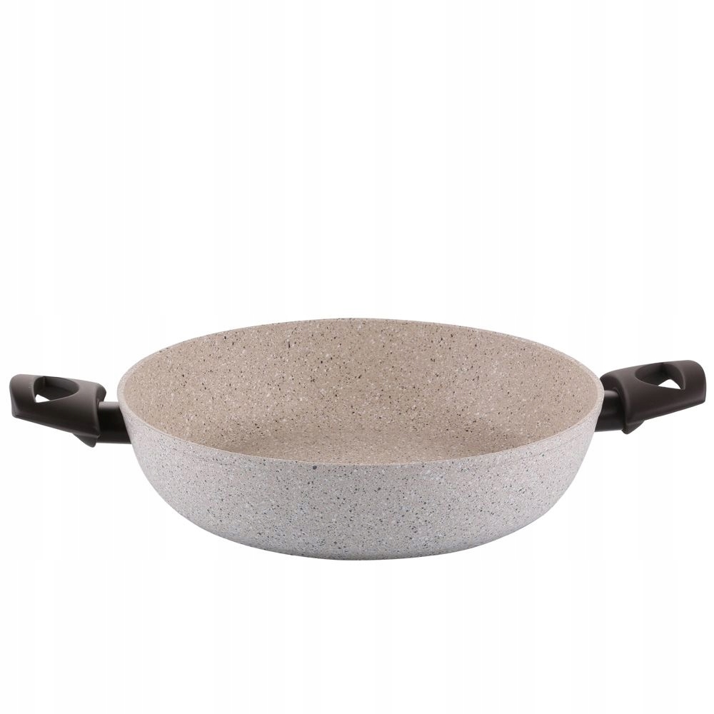 PATELNIA INDUKCJA GEA Z DWOMA USZAMI 24CM GŁĘBOKA