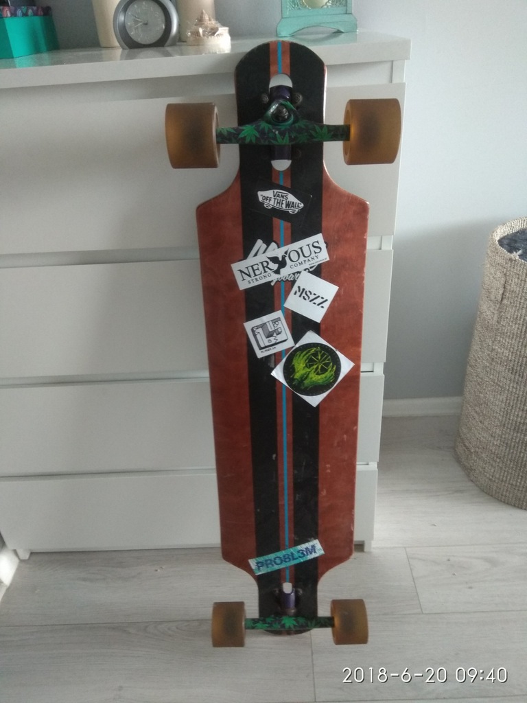 Longboard Aloiki Trucki Paris V2 Koła Amok