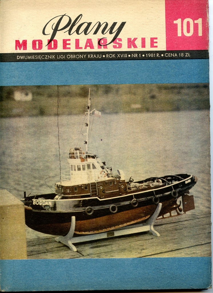 PLANY MODELARSKIE Nr 101/1981