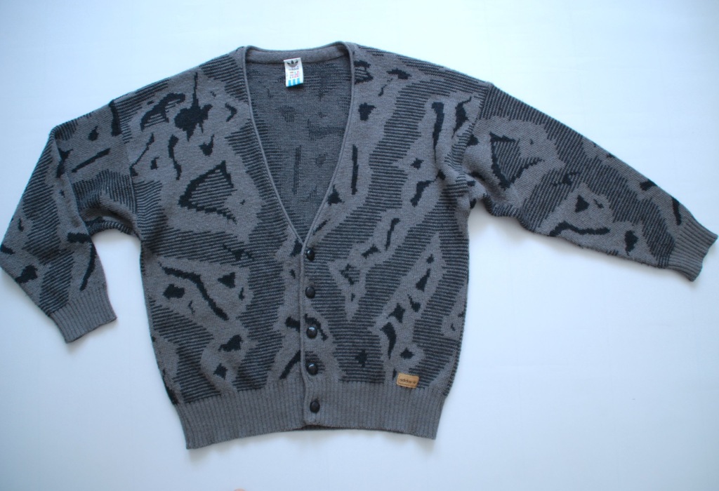 ADIDAS D 50  M / L  unikatowy sweter   jak nowy !