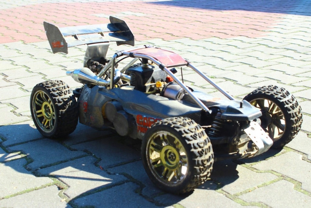 Reely carbon fighter 3, rc auto spalinowe 