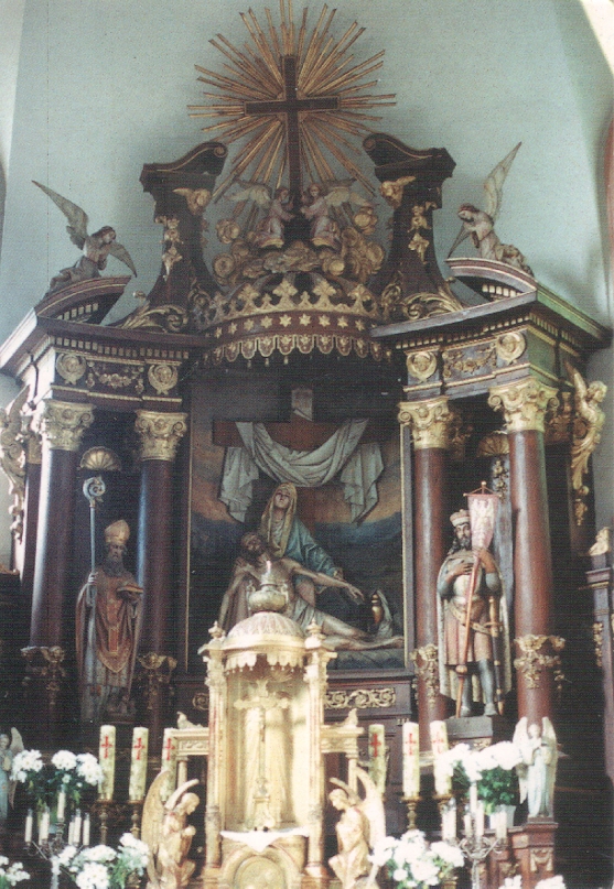 SROCK - KOŚCIÓŁ - OŁTARZ GŁÓWNY - 2010R - PIETA