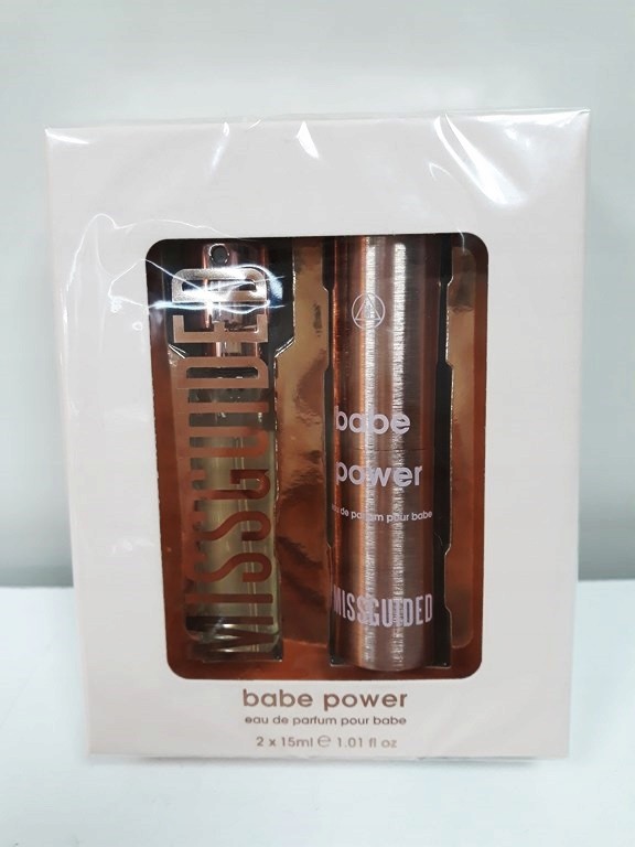 MISSGUIDED BABE POWER EAU PE PARFUM ZESTAW 2X15 M
