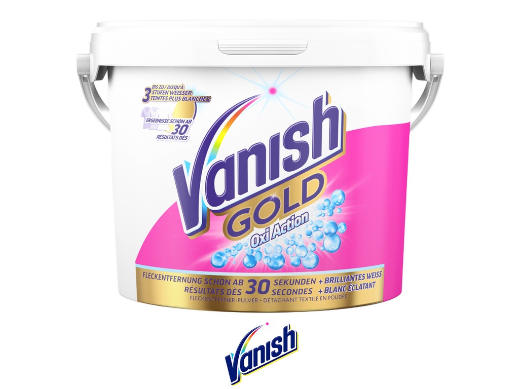 VANISH GOLD do białego proszek 2,1 kg NIEMIECKI - 7057343495 ...