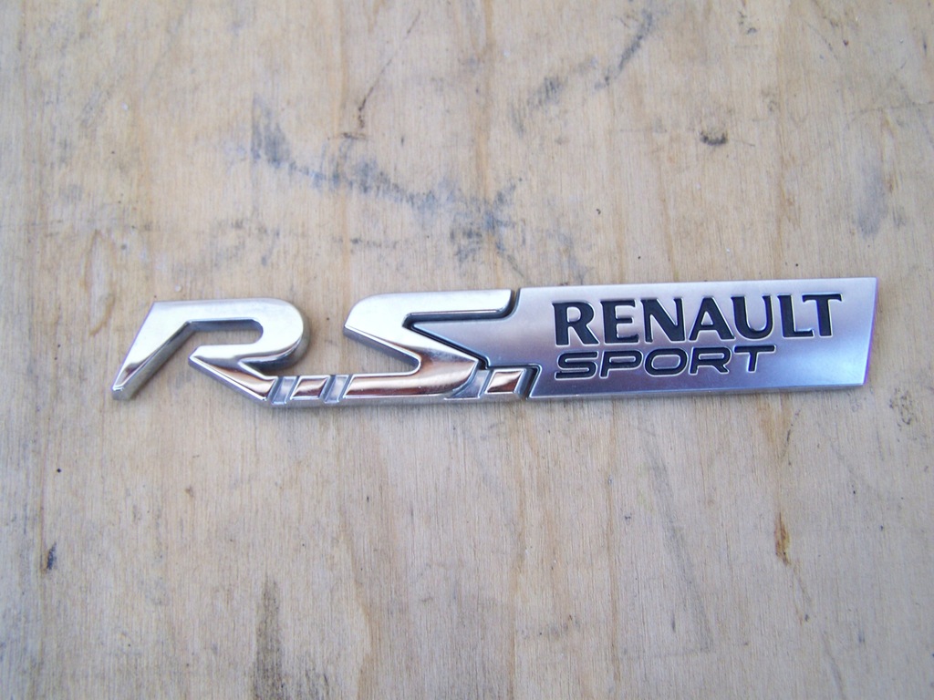 EMBLEMAT ZNACZEK RENAULT MEGANE CLIO RS SPORT