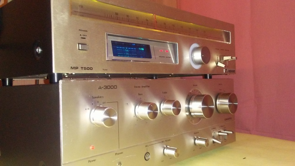 Tuner  vintage,rzadki model AUDION T 500,ASACHI,