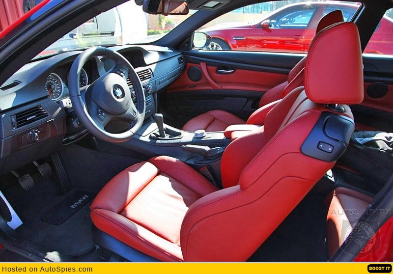 WNĘTRZE SKÓRZANE FOTELE KANAPA BOCZKI BMW E92 M3