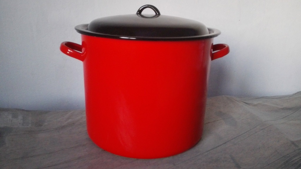 Garnek Emaliowany 15L 28 cm 