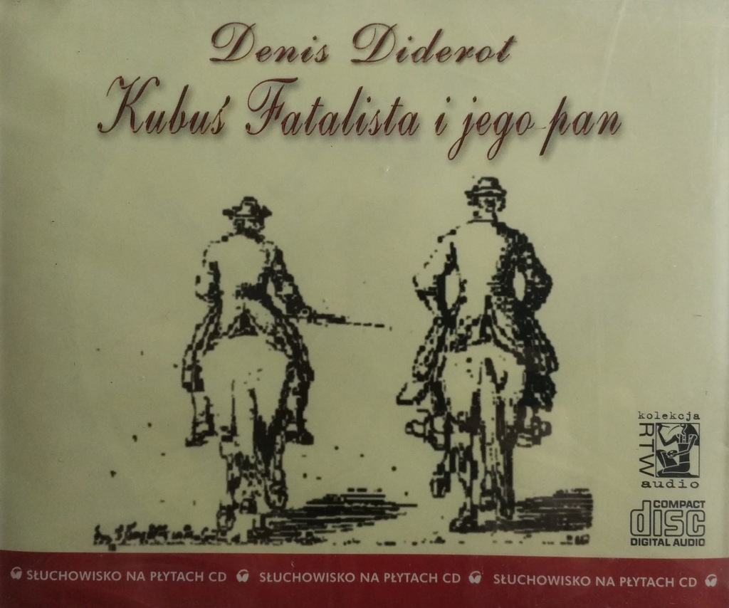 AUDIOBOOK KUBUŚ FATALISTA I JEGO PAN DENIS DIDEROT