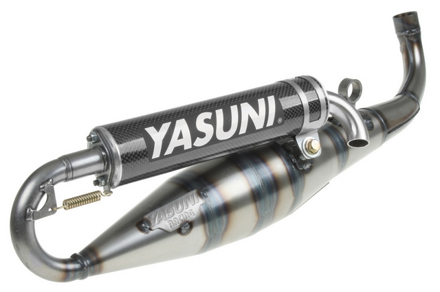 Wydech Yasuni C16 Carbon, Minarelli leżące (Aerox)